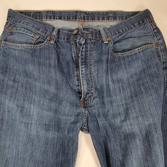 LEVIS 505 Jeans Blue Straight Leg Denim W38 L30 Mens - Picture 6 of 7